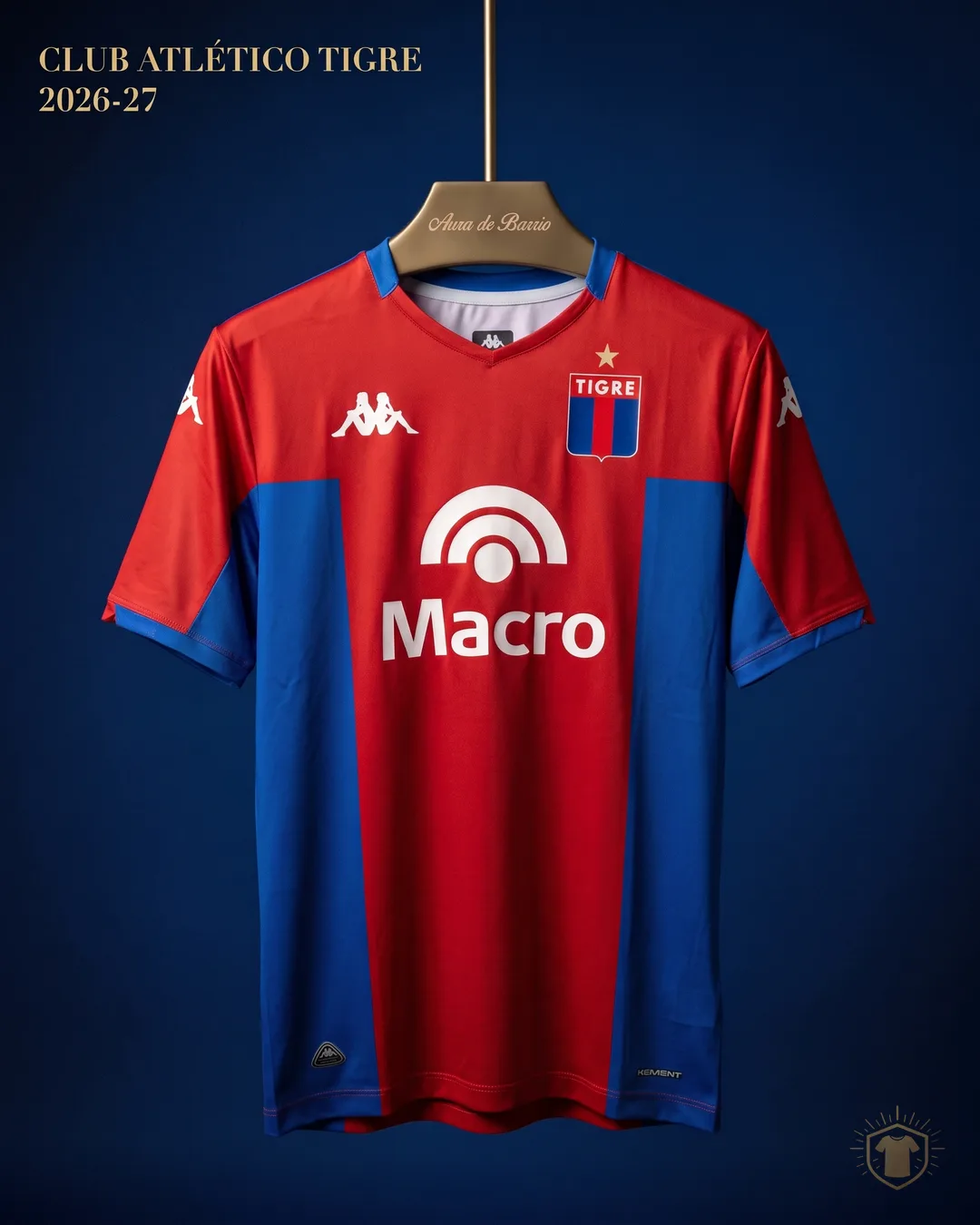 Camiseta tercera 2026 de Club Atlético Tigre (recreación)